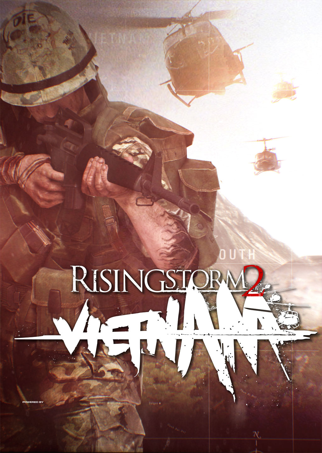 Set in 1960s Vietnam, for this sequel the developer asked me to set the mood with a 60's style rock band! Rising Storm 2: Vietnam